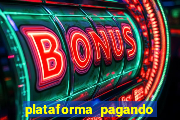 plataforma pagando no cadastro